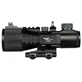 Kleinbild 2 JS-Tactical 5x50mm Tac-Scope Zielfernrohr beleuchtet inkl. 20 - 22 mm Halterung schwarz