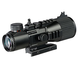 Kleinbild 5 JS-Tactical 5x50mm Tac-Scope Zielfernrohr beleuchtet inkl. 20 - 22 mm Halterung schwarz