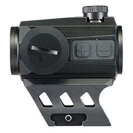 Kleinbild 3 JS-Tactical R5T Red-Dot Solar Back-Up Sight inkl. 20 - 22 mm Halterung / Scope Riser schwarz