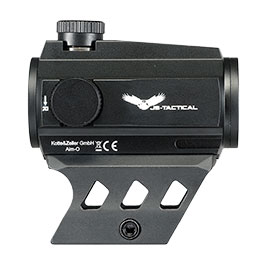 Kleinbild 4 JS-Tactical R5T Red-Dot Solar Back-Up Sight inkl. 20 - 22 mm Halterung / Scope Riser schwarz