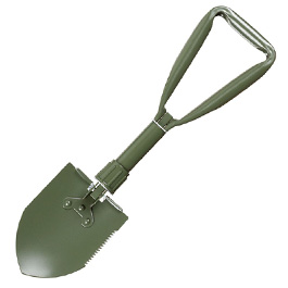 Mini Klappspaten inkl. Nylontasche oliv