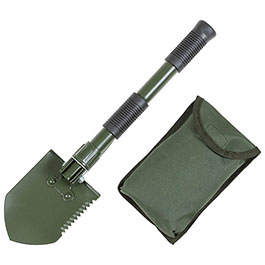 Produktbild zu MFH Mini-Klappspatenset 3in1 mit Transporttasche oliv ...