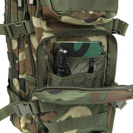 Mil-Tec Rucksack US Assault Pack I 20 Liter woodland Bild 8