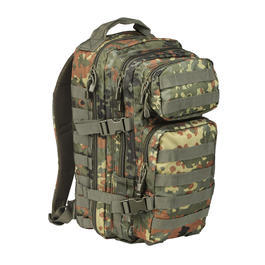 Mil-Tec Rucksack Assault Pack I 20 Liter flecktarn