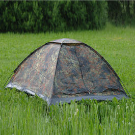 Mil-Tec Zelt für 2 Personen Iglu Standard flecktarn Bild 2