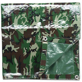 Abdeckplane camouflage / Tarnfarbe Größe 500 x 600 cm