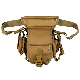 Kleinbild 3 MFH Multifunktionstasche Bein und Grtelholster taktische Universal Tasche mit vielen Fchern coyote