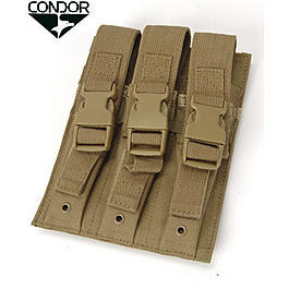 Condor MP5 Triple Magazintasche (3-fach) coyote