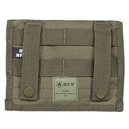 Kleinbild 1 MFH Brusttasche mit Klett und Molle-Befestigungssytem oliv