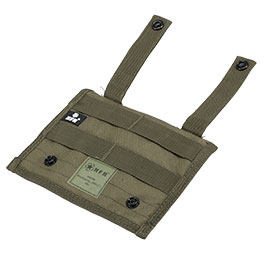 Kleinbild 8 MFH Brusttasche mit Klett und Molle-Befestigungssytem oliv