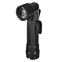 Winkellampe LED  gro schwarz