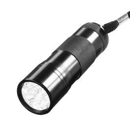 Mil-Tec Stablampe 12 LED  (3AAA)  schwarz
