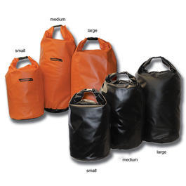 Highlander PVC Packsack 16 Liter wasserfest schwarz