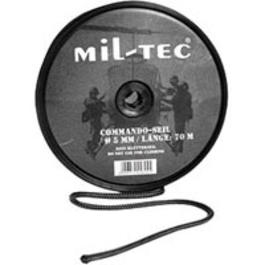 Mil-Tec Commando-Seil schwarz 5 mm, 70 mtr. Rolle