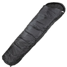 Fox Outdoor Mumienschlafsack 2-lagig schwarz