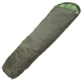 Fox Outdoor Mumienschlafsack 2-lagig oliv