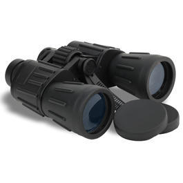 Mil-Tec Fernglas 7x50, schwarz mit Tasche