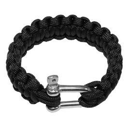 Armband mit Metallverschluss schwarz Gr. L = ca. 22cm