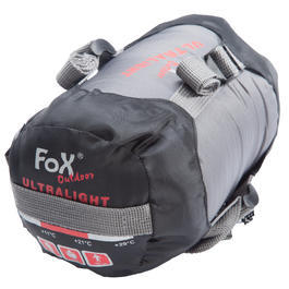 Fox Outdoor Schlafsack Ultralight schwarz/grau Bild 4