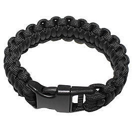 MFH Armband Parachute Cord Gr. L schwarz