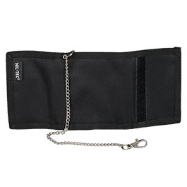 Kleinbild 3 Mil-Tec Geldbrse mit Sicherheitskette schwarz