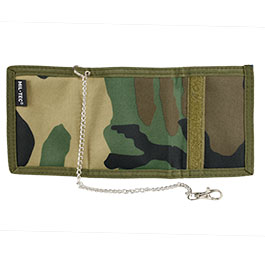 Kleinbild 3 Mil-Tec Geldbrse mit Kette woodland