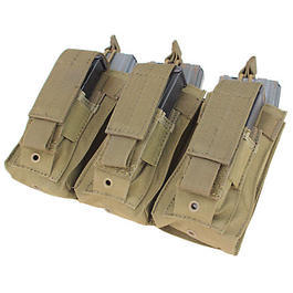 Condor M4/M16 Kangaroo Triple-Magazintasche coyote