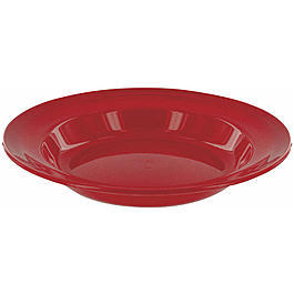 Highlander Teller Kunststoff 22 cm rot