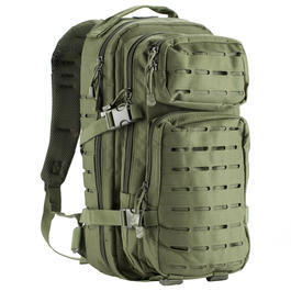 MFH Rucksack US Assault I, Lasercut  ca. 30 Liter, oliv