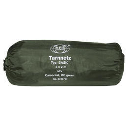 MFH Tarnnetz 3 x 2 m weiß mit PVC-Tragebeutel Tarnplane Sichtschutz Tarnung NEU