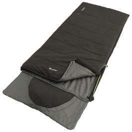Outwell Deckenschlafsack Contour Standard mit Kissen schwarz