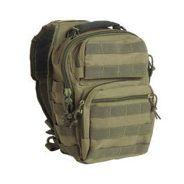 Mil-Tec Rucksack One Strap Assault Pack small 10L oliv