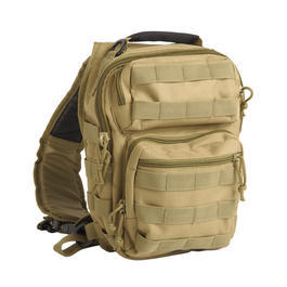 Mil-Tec Rucksack One Strap Assault Pack small 10L coyote