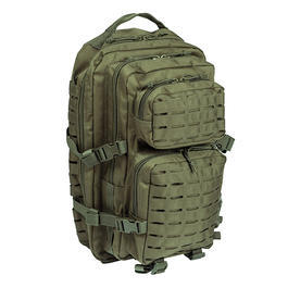 Mil-Tec Rucksack Assault Pack Laser Cut large 36L oliv