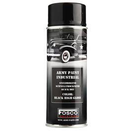 Fosco Sprhfarbe Army Paint Black High Gloss 400 ml