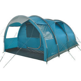Highlander Tunnelzelt Maple fr 5 Personen trkis grau