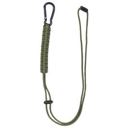 Mil-Tec Lanyard mit Karabiner oliv