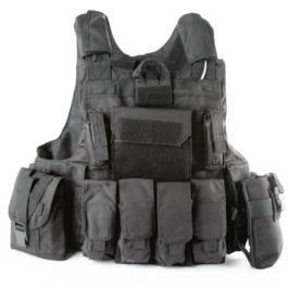 101 INC. Raptor Tactical Vest schwarz