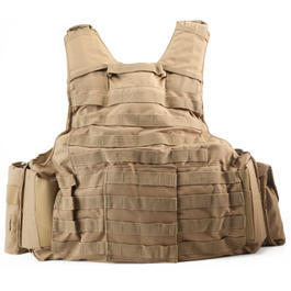 101 INC. Raptor Tactical Vest sand Bild 2