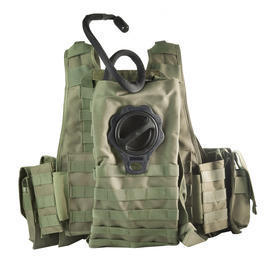 101 INC. Titan Tactical Vest oliv Bild 2