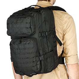Kleinbild 11 Brandit Cooper Rucksack Lasercut large schwarz