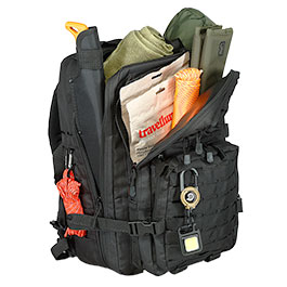 Kleinbild 9 Brandit Cooper Rucksack Lasercut large schwarz