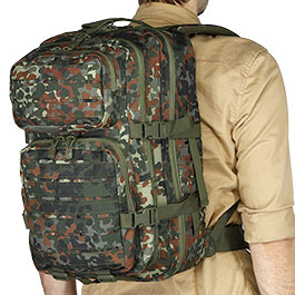 Kleinbild 11 Brandit US Cooper Rucksack Lasercut large flecktarn