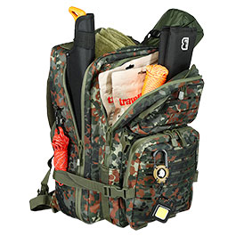 Kleinbild 9 Brandit US Cooper Rucksack Lasercut large flecktarn