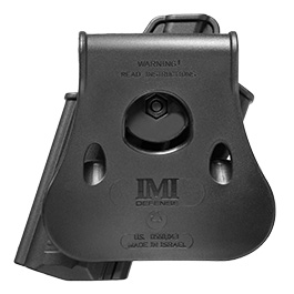 IMI Defense Level 2 Holster Kunststoff Paddle für H&K 45/45C schwarz Bild 4