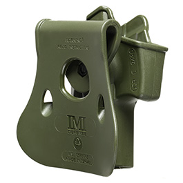 IMI Defense Level 2 Holster Kunststoff Paddle für H&K USP Compact OD Bild 3