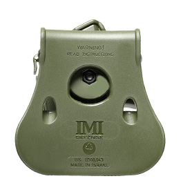 IMI Defense Level 2 Holster Kunststoff Paddle für H&K USP Compact OD Bild 4