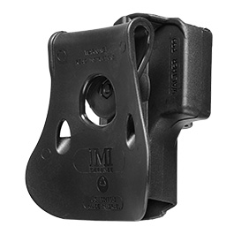 IMI Defense Level 2 Holster Kunststoff Paddle für Walther P99 schwarz Bild 3