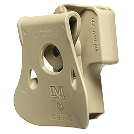 IMI Defense Level 2 Holster Kunststoff Paddle für Walther P99 tan Bild 3