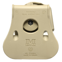 IMI Defense Level 2 Holster Kunststoff Paddle für Walther P99 tan Bild 4